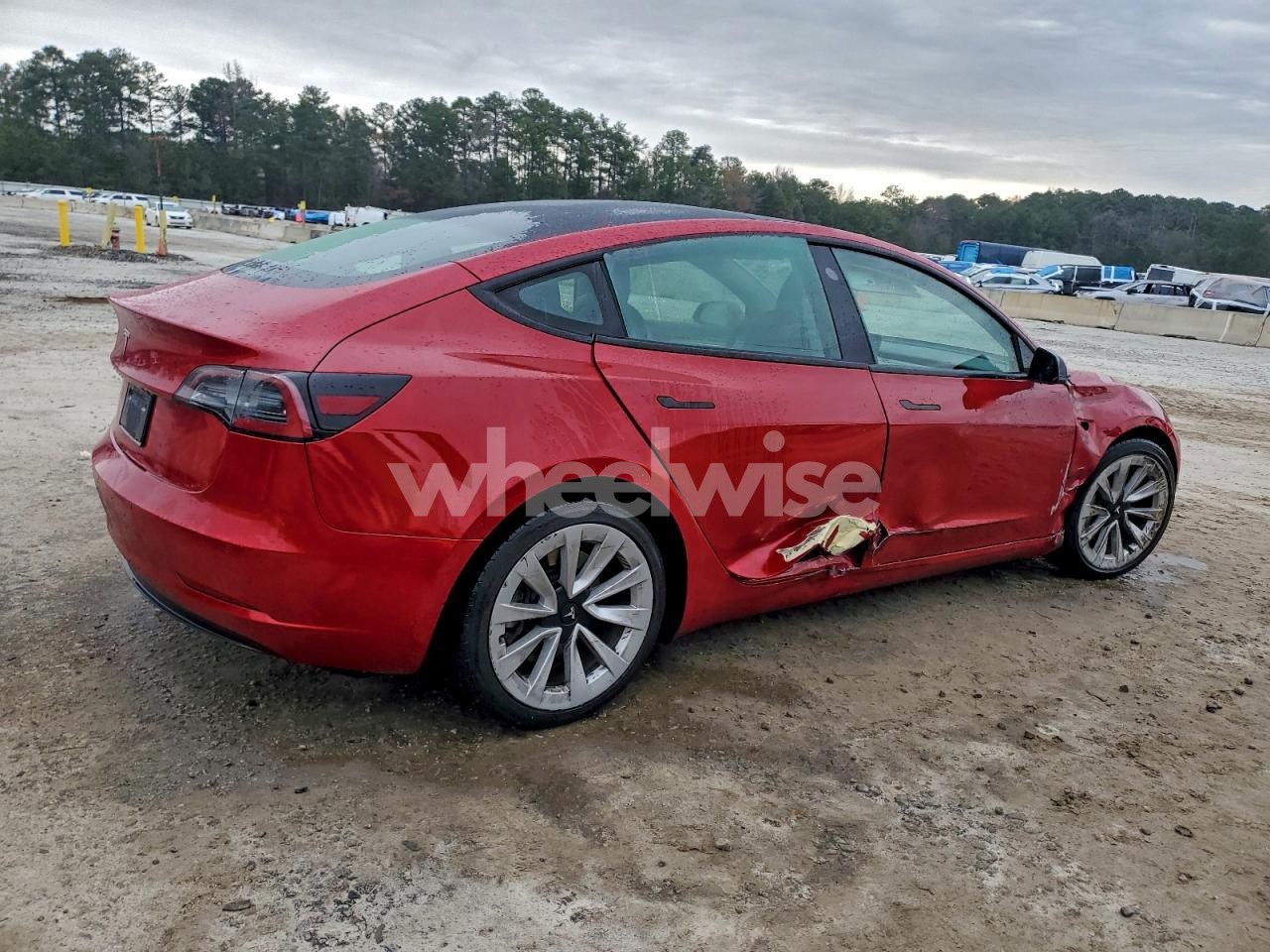 Photo 3 of 2022 TESLA MODEL 3 (VIN 5YJ3E1EAXNF372587)