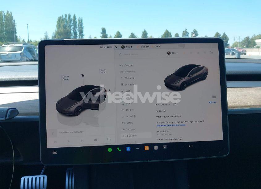 Photo 19 of 2023 Tesla Model 3 REAR-WHEEL DRIVE (VIN 5YJ3E1EAXPF405588)