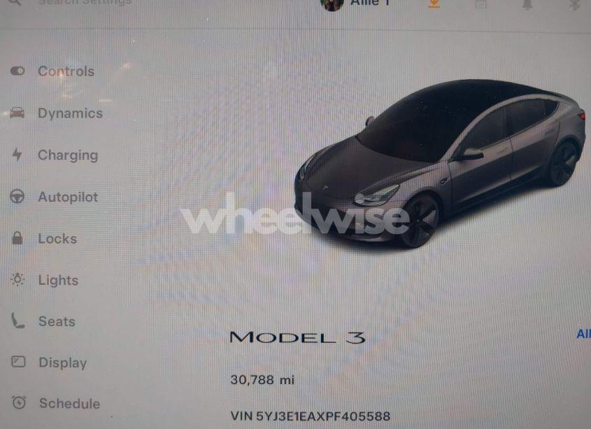 Photo 7 of 2023 Tesla Model 3 REAR-WHEEL DRIVE (VIN 5YJ3E1EAXPF405588)