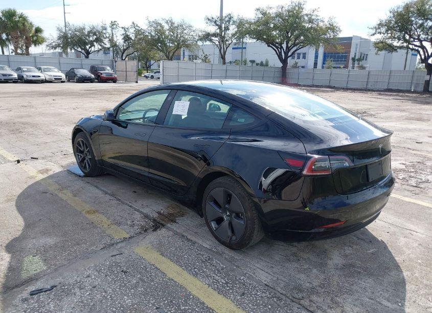 Photo 3 of 2023 Tesla Model 3 REAR-WHEEL DRIVE (VIN 5YJ3E1EAXPF436159)