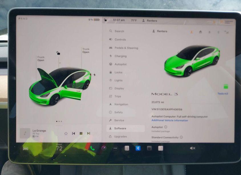 Photo 7 of 2023 Tesla Model 3 REAR-WHEEL DRIVE (VIN 5YJ3E1EAXPF436159)