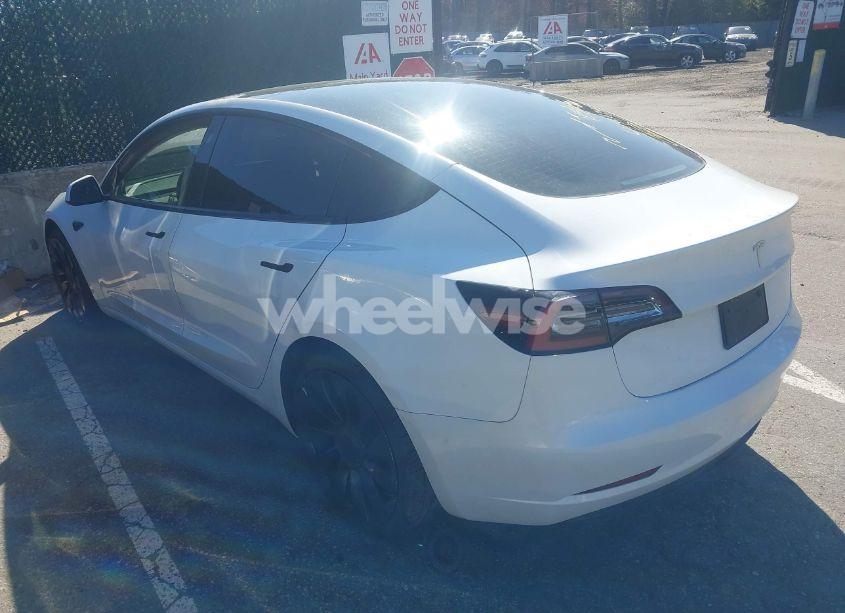 Photo 3 of 2023 Tesla Model 3 REAR-WHEEL DRIVE (VIN 5YJ3E1EAXPF448604)