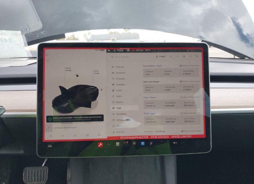 Photo 19 of 2023 Tesla Model 3 REAR-WHEEL DRIVE (VIN 5YJ3E1EAXPF462728)