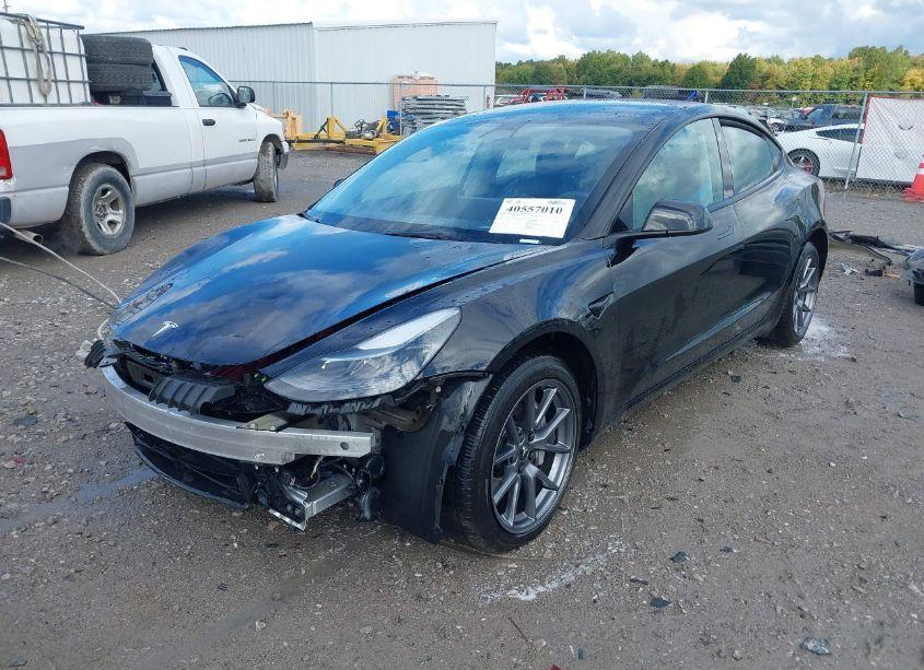 Photo 2 of 2023 Tesla Model 3 REAR-WHEEL DRIVE (VIN 5YJ3E1EAXPF462728)