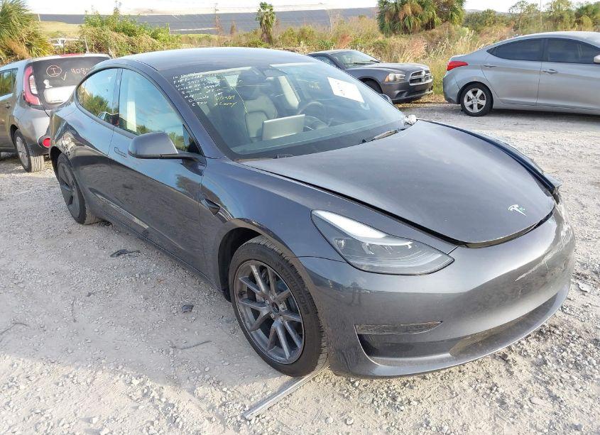 2023 Tesla Model 3 REAR-WHEEL DRIVE (VIN 5YJ3E1EAXPF591777) main photo