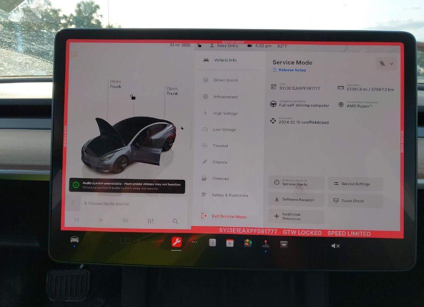 Photo 18 of 2023 Tesla Model 3 REAR-WHEEL DRIVE (VIN 5YJ3E1EAXPF591777)