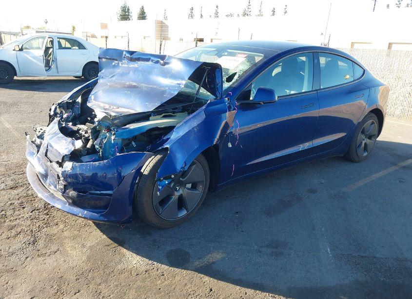 Photo 2 of 2023 Tesla Model 3 REAR-WHEEL DRIVE (VIN 5YJ3E1EAXPF616435)