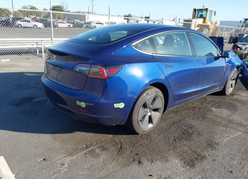 Photo 4 of 2023 Tesla Model 3 REAR-WHEEL DRIVE (VIN 5YJ3E1EAXPF616435)