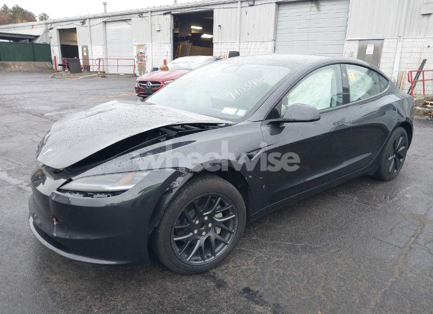 Photo 2 of 2024 Tesla Model 3 LONG RANGE DUAL MOTOR ALL-WHEEL DRIVE/REAR-WHEEL DRIVE (VIN 5YJ3E1EAXRF729675)
