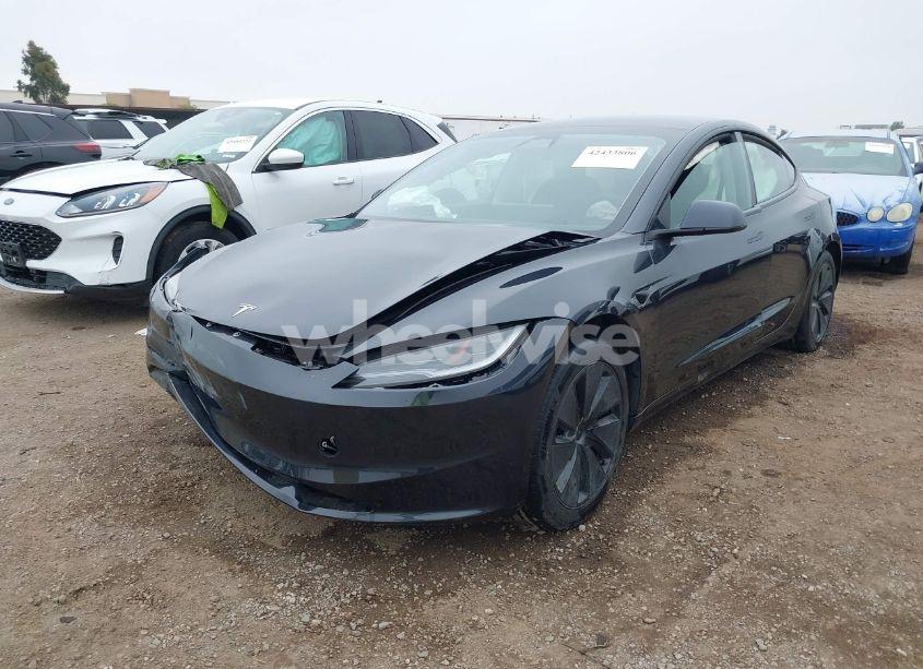 Photo 2 of 2024 Tesla Model 3 LONG RANGE DUAL MOTOR ALL-WHEEL DRIVE/REAR-WHEEL DRIVE (VIN 5YJ3E1EAXRF743950)