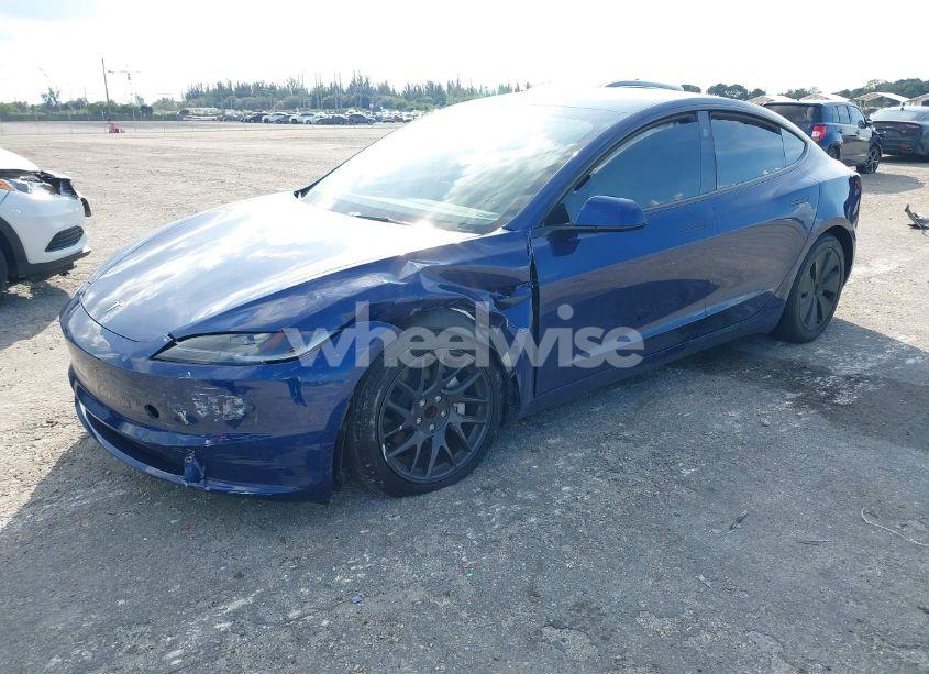 Photo 2 of 2024 Tesla Model 3 LONG RANGE DUAL MOTOR ALL-WHEEL DRIVE/REAR-WHEEL DRIVE (VIN 5YJ3E1EAXRF744712)