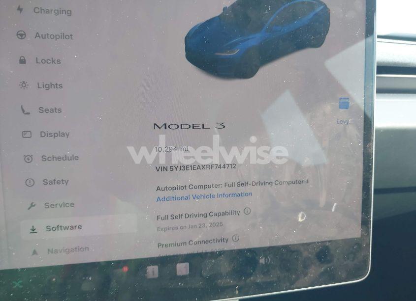 Photo 7 of 2024 Tesla Model 3 LONG RANGE DUAL MOTOR ALL-WHEEL DRIVE/REAR-WHEEL DRIVE (VIN 5YJ3E1EAXRF744712)