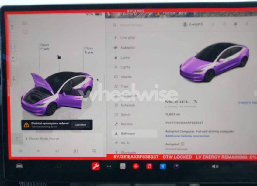 Photo 7 of 2024 Tesla Model 3 LONG RANGE DUAL MOTOR ALL-WHEEL DRIVE/REAR-WHEEL DRIVE (VIN 5YJ3E1EAXRF836337)