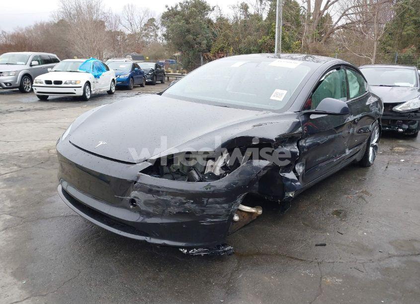 Photo 2 of 2024 Tesla Model 3 LONG RANGE DUAL MOTOR ALL-WHEEL DRIVE/REAR-WHEEL DRIVE (VIN 5YJ3E1EAXRF853199)