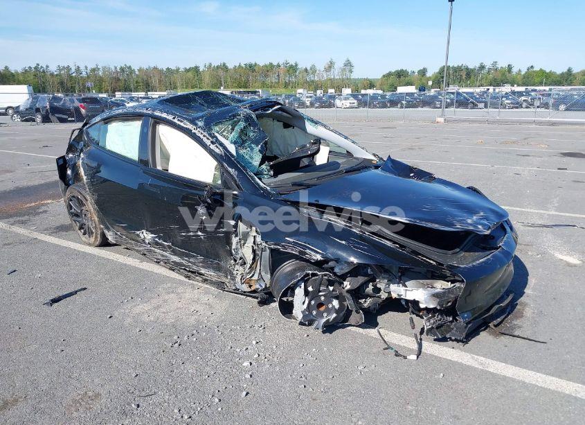 2025 Tesla Model 3 LONG RANGE REAR-WHEEL DRIVE (VIN 5YJ3E1EAXSF927128) main photo