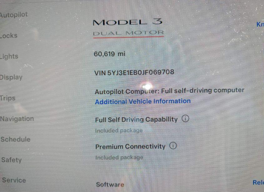 Photo 7 of 2018 Tesla Model 3 LONG RANGE/PERFORMANCE (VIN 5YJ3E1EB0JF069708)