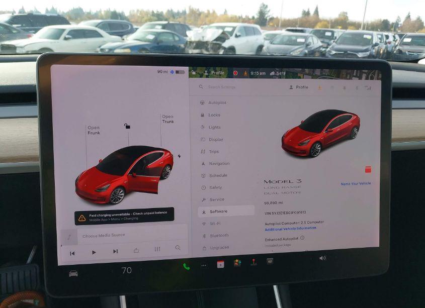 Photo 7 of 2018 Tesla Model 3 LONG RANGE/PERFORMANCE (VIN 5YJ3E1EB0JF091613)