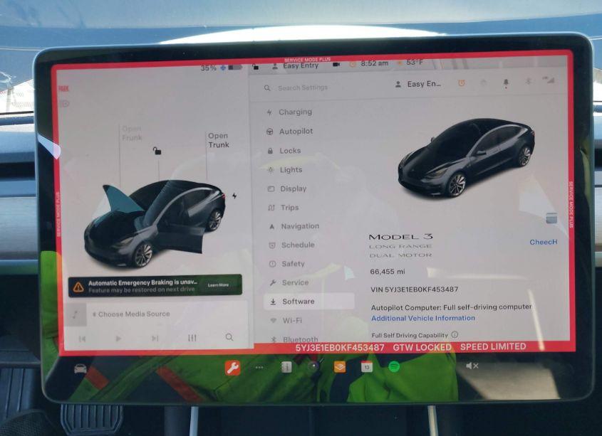 Photo 17 of 2019 Tesla Model 3 LONG RANGE/PERFORMANCE (VIN 5YJ3E1EB0KF453487)