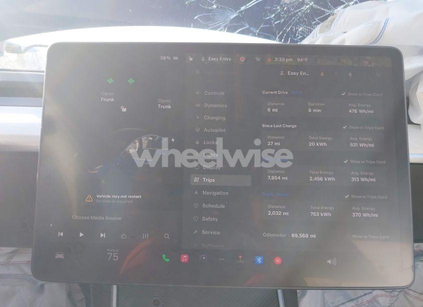 Photo 7 of 2020 Tesla Model 3 LONG RANGE DUAL MOTOR ALL-WHEEL DRIVE (VIN 5YJ3E1EB0LF639340)