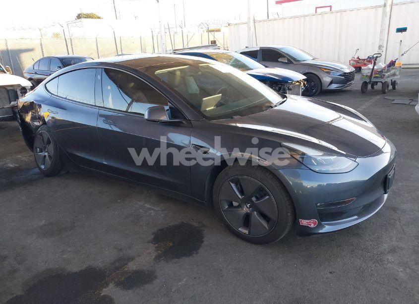 2021 Tesla Model 3 LONG RANGE DUAL MOTOR ALL-WHEEL DRIVE (VIN 5YJ3E1EB0MF050967) main photo