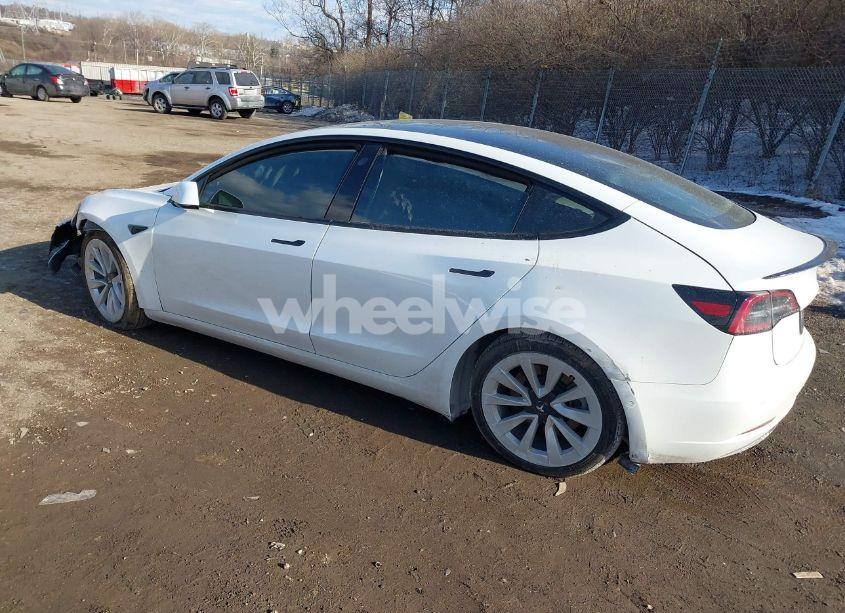 Photo 3 of 2021 Tesla Model 3 LONG RANGE DUAL MOTOR ALL-WHEEL DRIVE (VIN 5YJ3E1EB0MF902248)