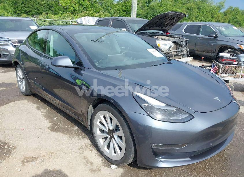 2021 Tesla Model 3 LONG RANGE DUAL MOTOR ALL-WHEEL DRIVE (VIN 5YJ3E1EB0MF902654) main photo