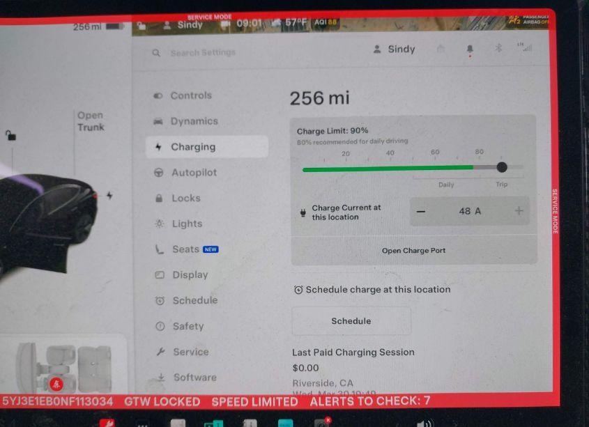 Photo 16 of 2022 Tesla Model 3 LONG RANGE DUAL MOTOR ALL-WHEEL DRIVE (VIN 5YJ3E1EB0NF113034)