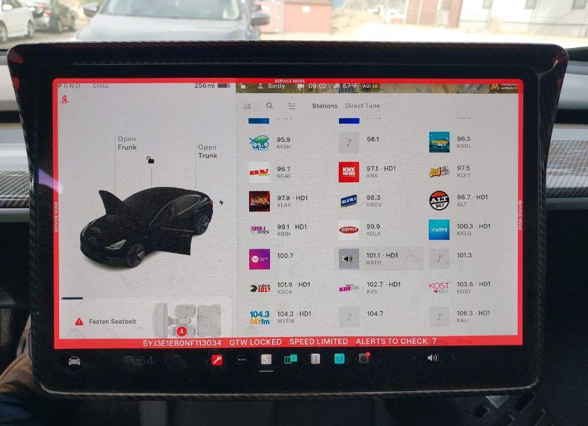 Photo 17 of 2022 Tesla Model 3 LONG RANGE DUAL MOTOR ALL-WHEEL DRIVE (VIN 5YJ3E1EB0NF113034)