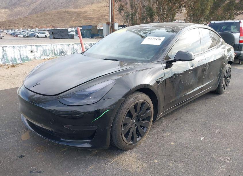 Photo 2 of 2022 Tesla Model 3 LONG RANGE DUAL MOTOR ALL-WHEEL DRIVE (VIN 5YJ3E1EB0NF113034)