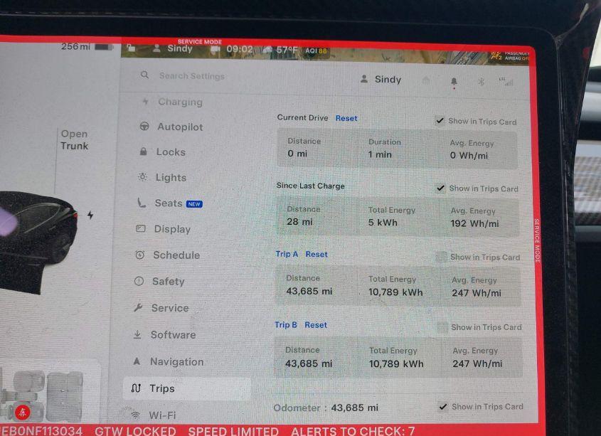 Photo 6 of 2022 Tesla Model 3 LONG RANGE DUAL MOTOR ALL-WHEEL DRIVE (VIN 5YJ3E1EB0NF113034)