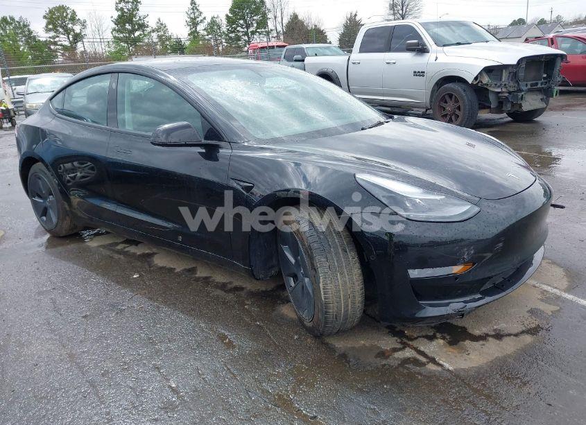 2022 Tesla Model 3 LONG RANGE DUAL MOTOR ALL-WHEEL DRIVE (VIN 5YJ3E1EB0NF122249) main photo