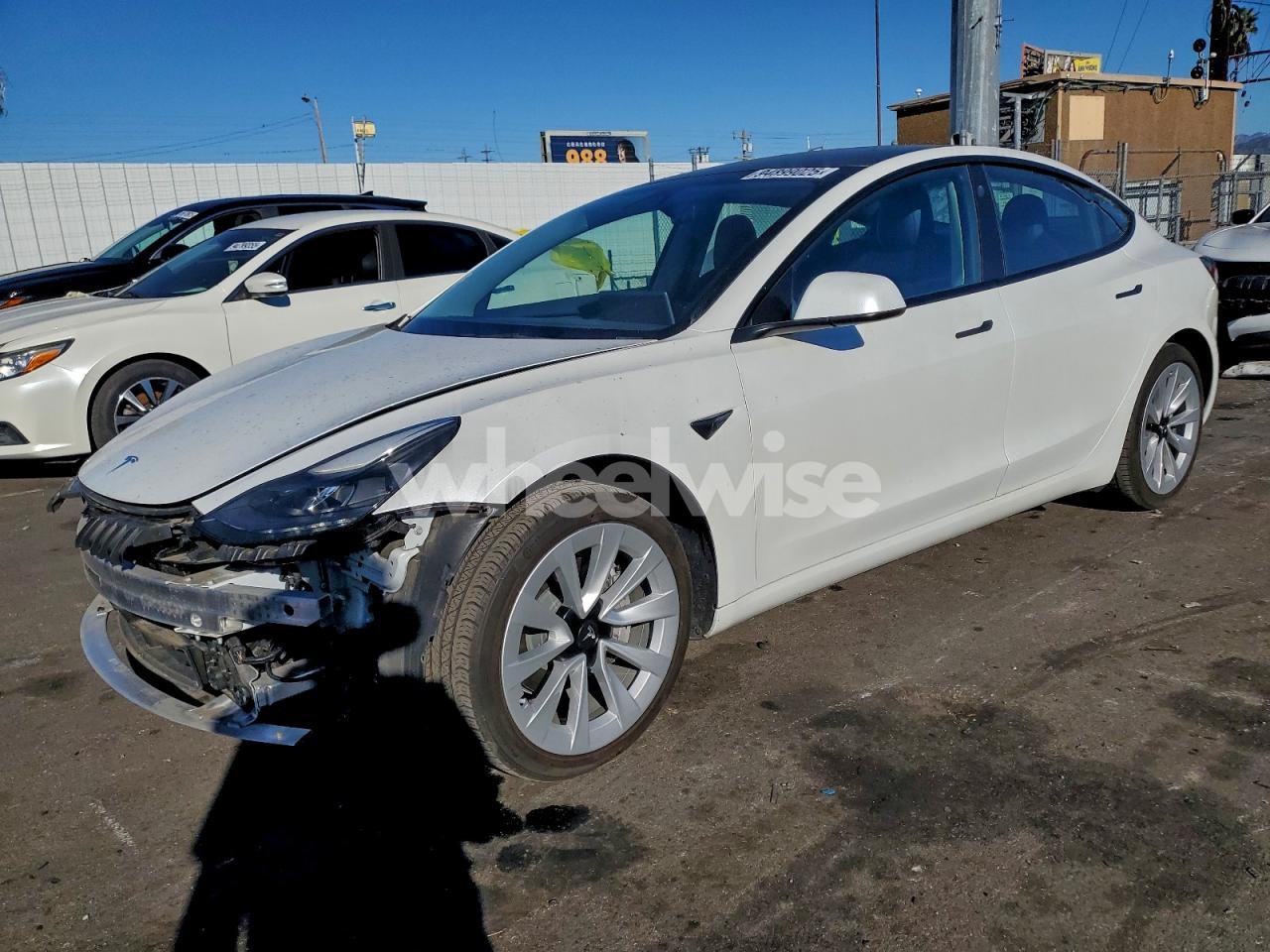 2022 TESLA MODEL 3 (VIN 5YJ3E1EB0NF130383) main photo