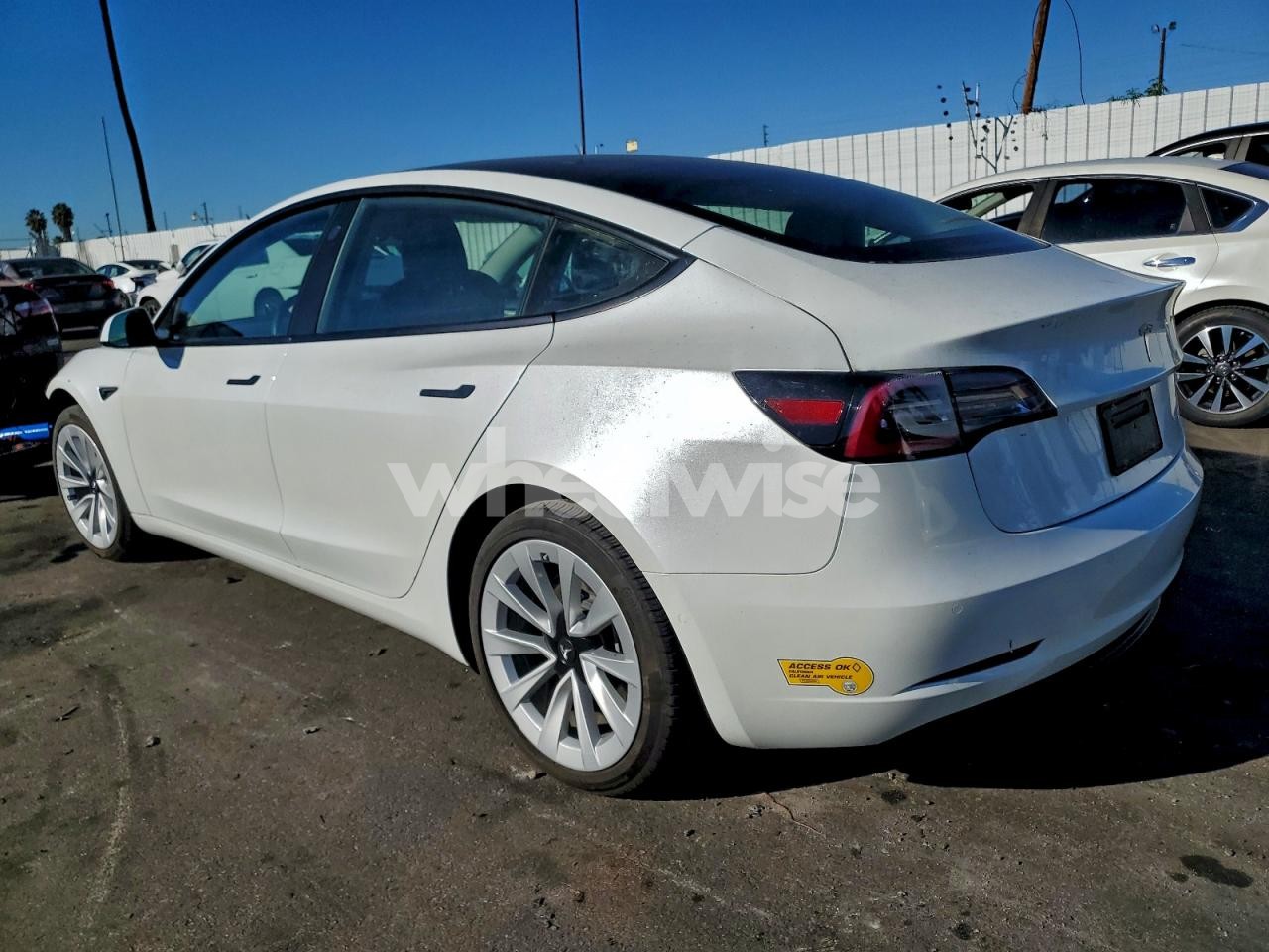 Photo 2 of 2022 TESLA MODEL 3 (VIN 5YJ3E1EB0NF130383)