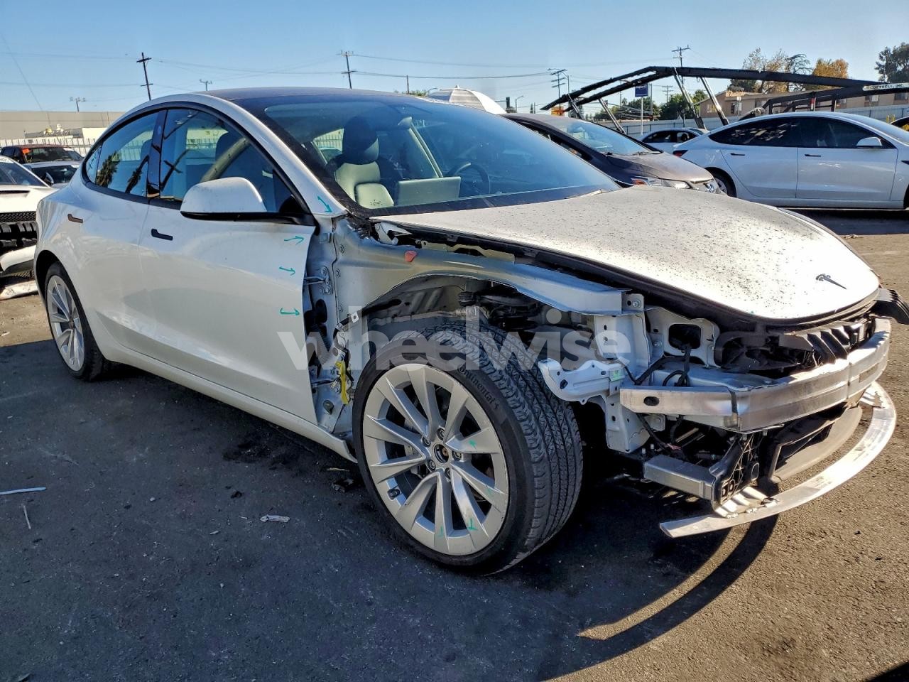 Photo 4 of 2022 TESLA MODEL 3 (VIN 5YJ3E1EB0NF130383)