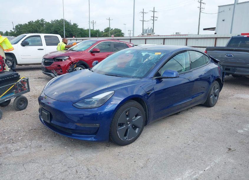 Photo 2 of 2022 Tesla Model 3 LONG RANGE DUAL MOTOR ALL-WHEEL DRIVE (VIN 5YJ3E1EB0NF168597)