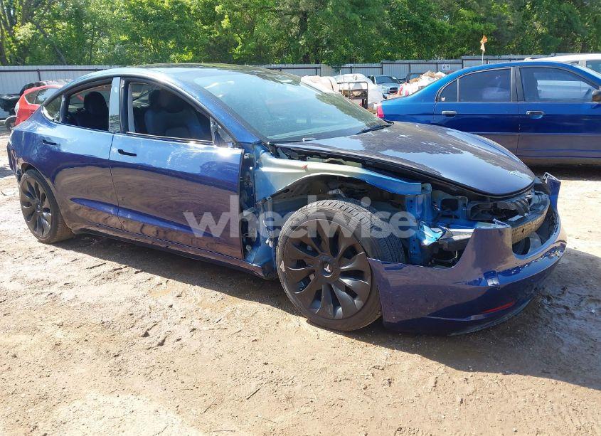 2022 Tesla Model 3 LONG RANGE DUAL MOTOR ALL-WHEEL DRIVE (VIN 5YJ3E1EB0NF235067) main photo