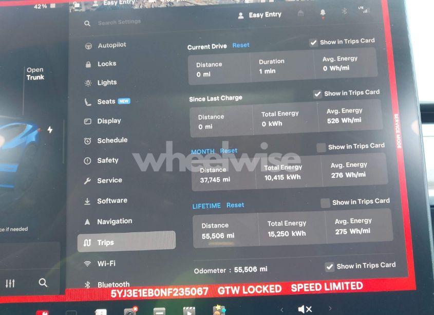 Photo 16 of 2022 Tesla Model 3 LONG RANGE DUAL MOTOR ALL-WHEEL DRIVE (VIN 5YJ3E1EB0NF235067)
