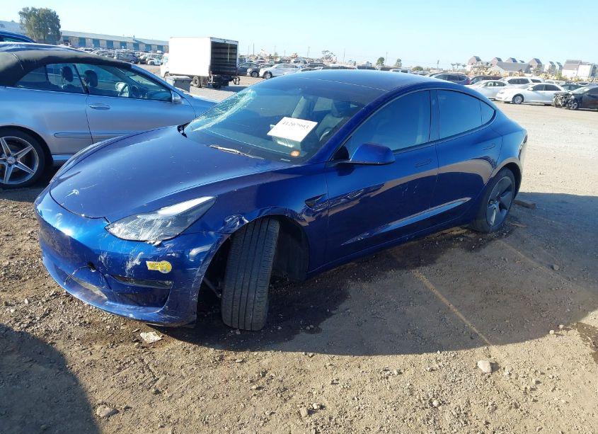 Photo 2 of 2022 Tesla Model 3 LONG RANGE DUAL MOTOR ALL-WHEEL DRIVE (VIN 5YJ3E1EB0NF240348)