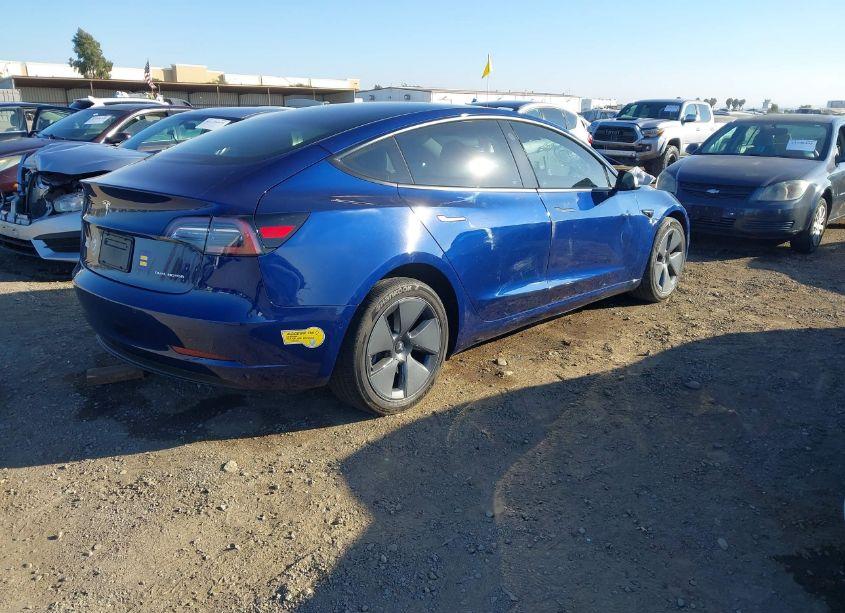 Photo 4 of 2022 Tesla Model 3 LONG RANGE DUAL MOTOR ALL-WHEEL DRIVE (VIN 5YJ3E1EB0NF240348)