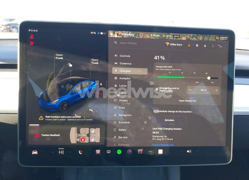 Photo 17 of 2022 Tesla Model 3 LONG RANGE DUAL MOTOR ALL-WHEEL DRIVE (VIN 5YJ3E1EB0NF343799)