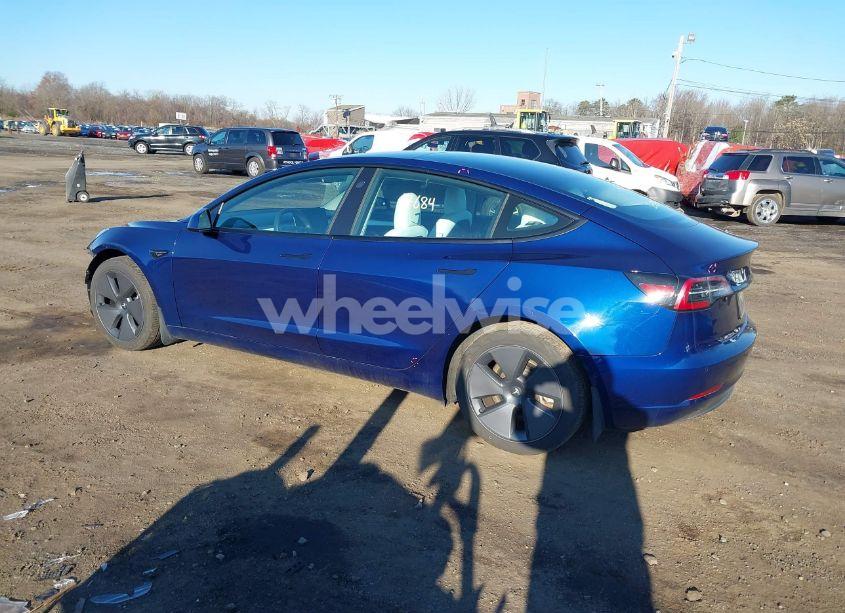 Photo 3 of 2022 Tesla Model 3 LONG RANGE DUAL MOTOR ALL-WHEEL DRIVE (VIN 5YJ3E1EB0NF343799)