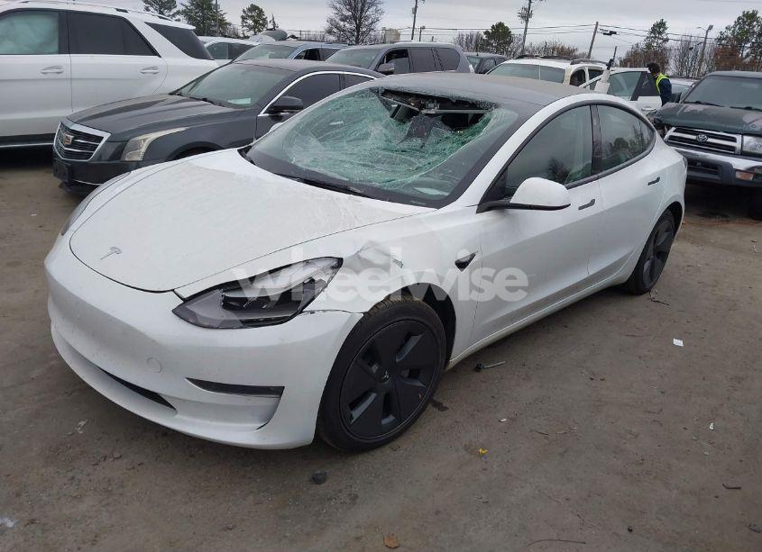 Photo 2 of 2023 Tesla Model 3 LONG RANGE DUAL MOTOR ALL-WHEEL DRIVE (VIN 5YJ3E1EB0PF389457)