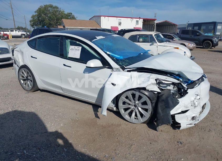 2023 Tesla Model 3 LONG RANGE DUAL MOTOR ALL-WHEEL DRIVE (VIN 5YJ3E1EB0PF392696) main photo