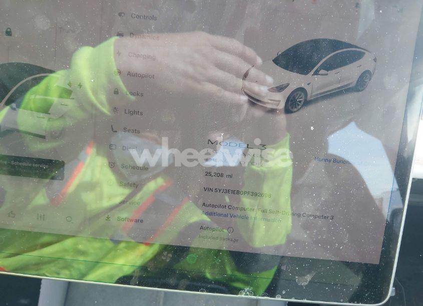 Photo 7 of 2023 Tesla Model 3 LONG RANGE DUAL MOTOR ALL-WHEEL DRIVE (VIN 5YJ3E1EB0PF392696)