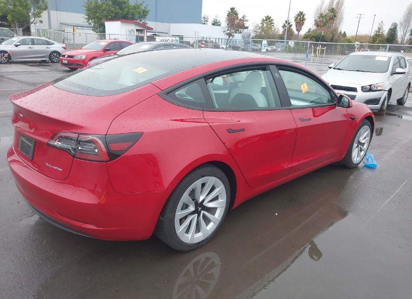 Photo 4 of 2023 Tesla Model 3 LONG RANGE DUAL MOTOR ALL-WHEEL DRIVE (VIN 5YJ3E1EB0PF656970)