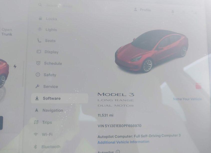 Photo 7 of 2023 Tesla Model 3 LONG RANGE DUAL MOTOR ALL-WHEEL DRIVE (VIN 5YJ3E1EB0PF656970)