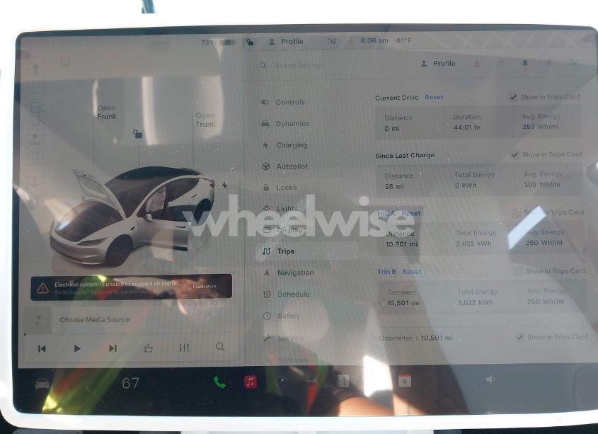 Photo 7 of 2024 Tesla Model 3 LONG RANGE DUAL MOTOR ALL-WHEEL DRIVE (VIN 5YJ3E1EB0RF822603)