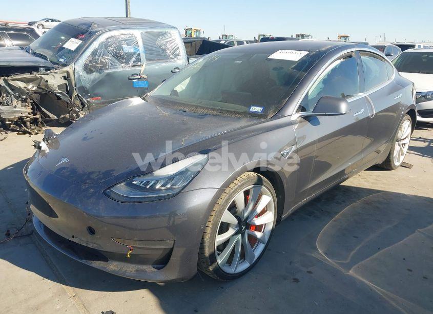 Photo 2 of 2018 Tesla Model 3 LONG RANGE/PERFORMANCE (VIN 5YJ3E1EB1JF083326)