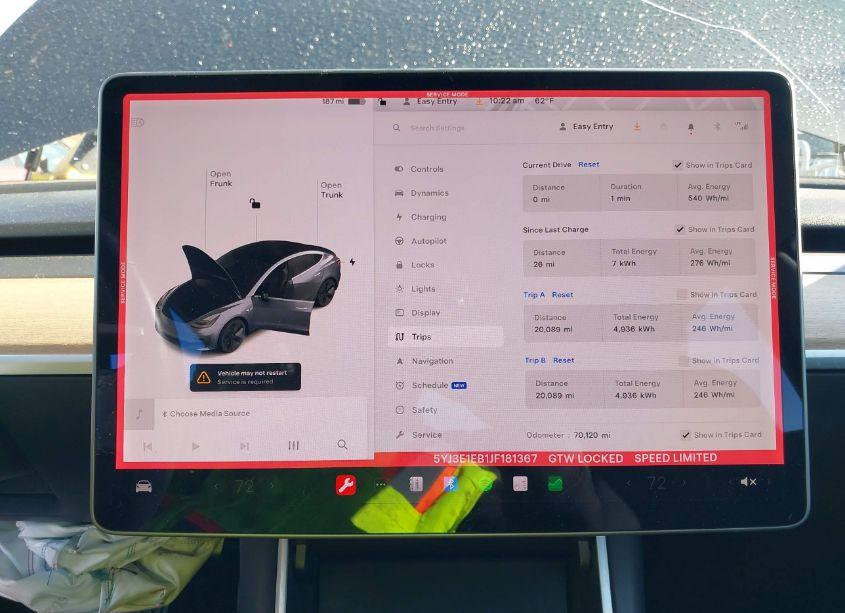 Photo 17 of 2018 Tesla Model 3 LONG RANGE/PERFORMANCE (VIN 5YJ3E1EB1JF181367)