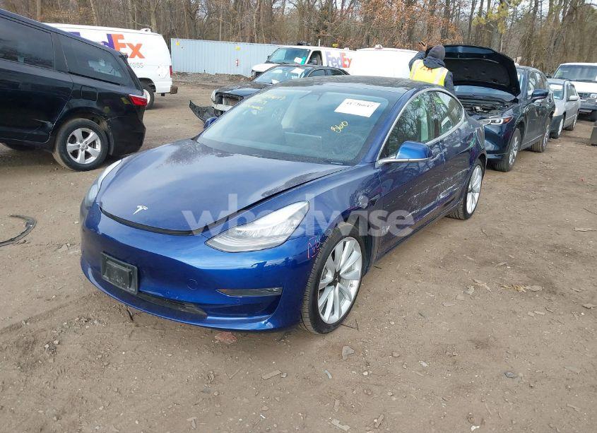 Photo 2 of 2020 Tesla Model 3 LONG RANGE DUAL MOTOR ALL-WHEEL DRIVE (VIN 5YJ3E1EB1LF791014)